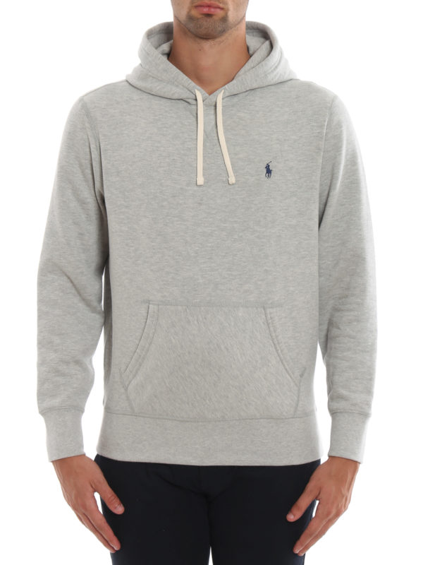 The Best Shops POLO RALPH LAUREN: Sweatshirts & Sweaters - Melange fleece hoodie
